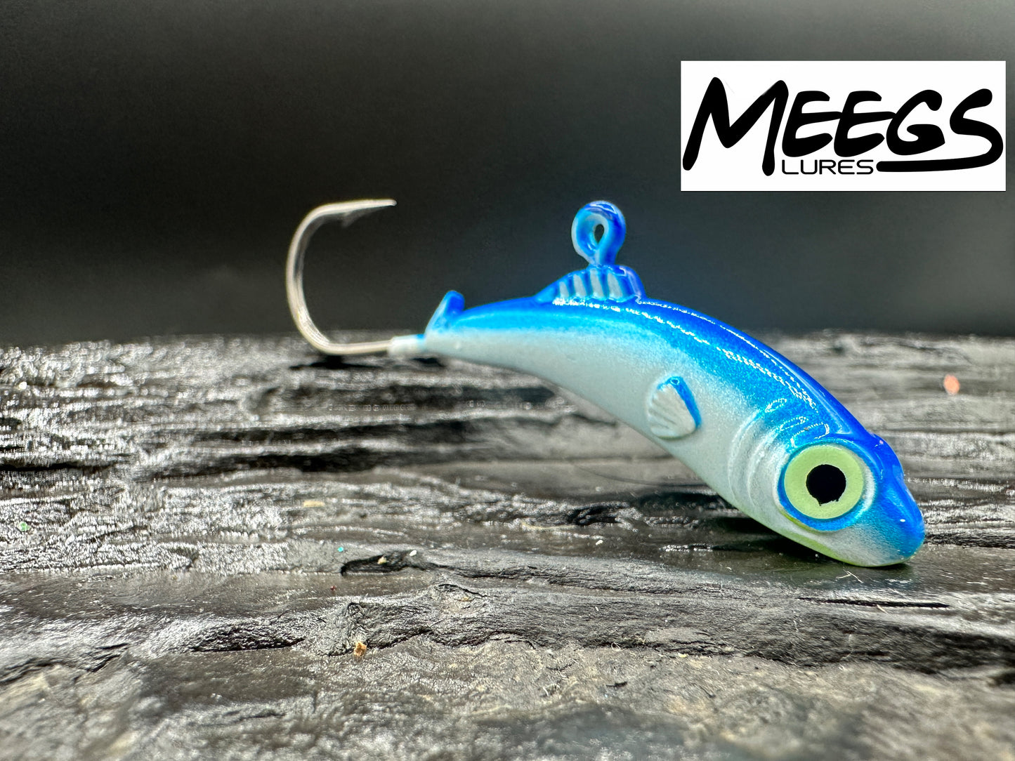 Meegs Original Jig BLUE SILVER