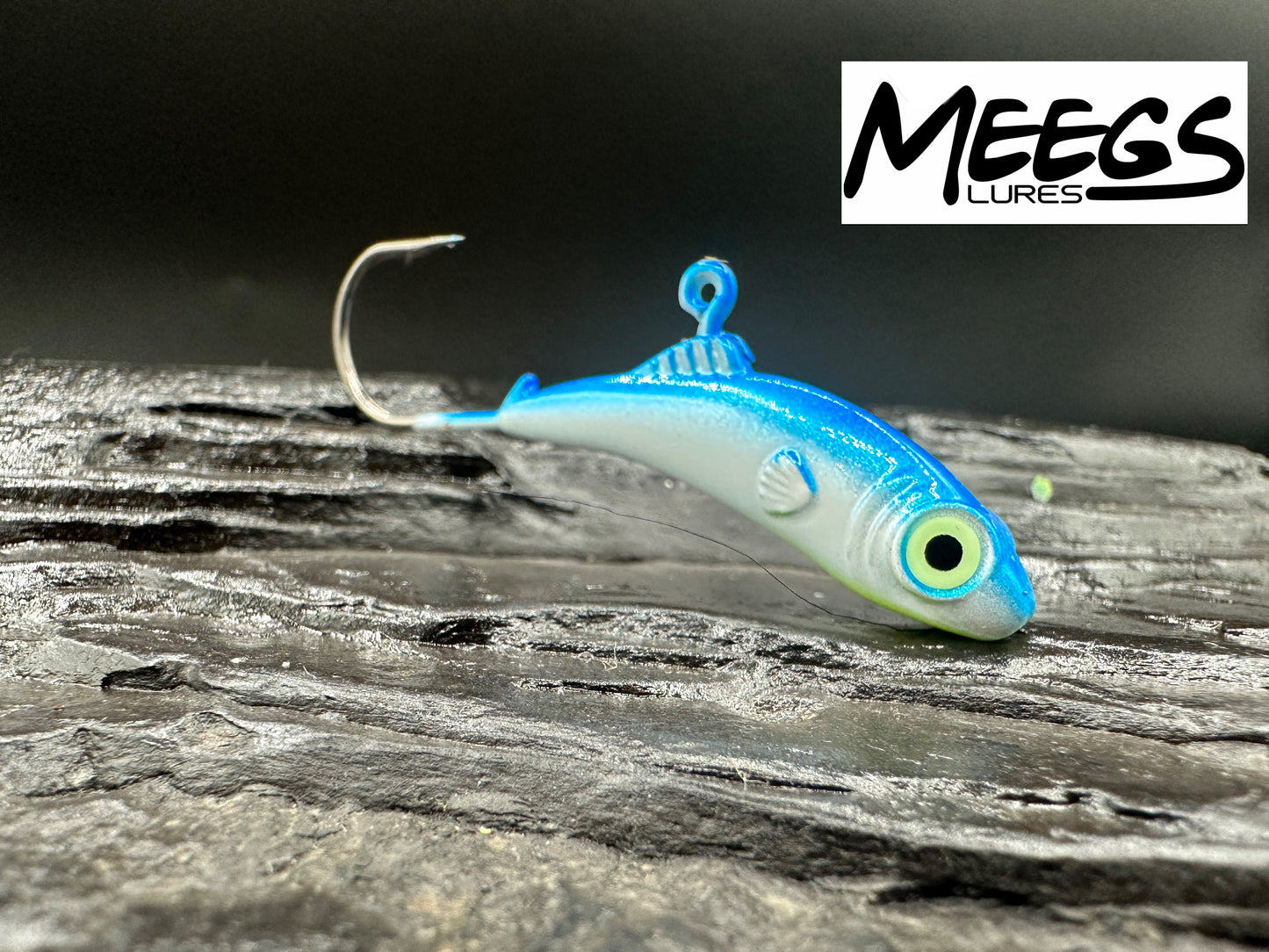 Meegs Original Jig BLUE SILVER