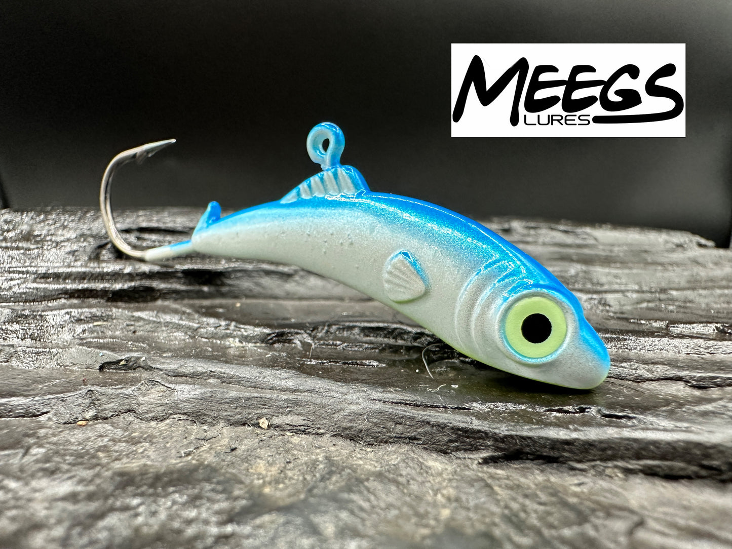 Meegs Original Jig BLUE SILVER