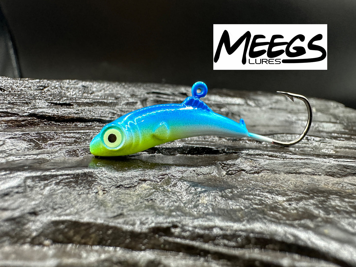 Meegs Original Jig BLUE SILVER