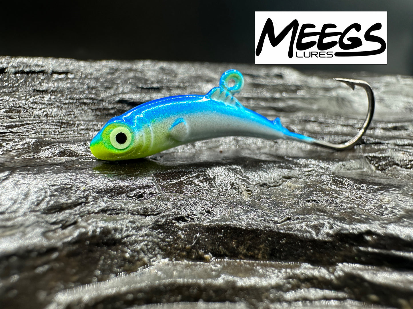 Meegs Original Jig BLUE SILVER
