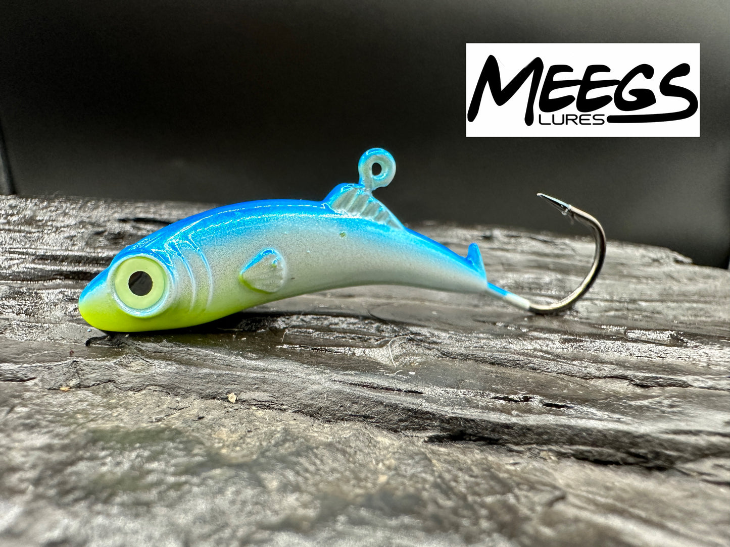 Meegs Original Jig BLUE SILVER