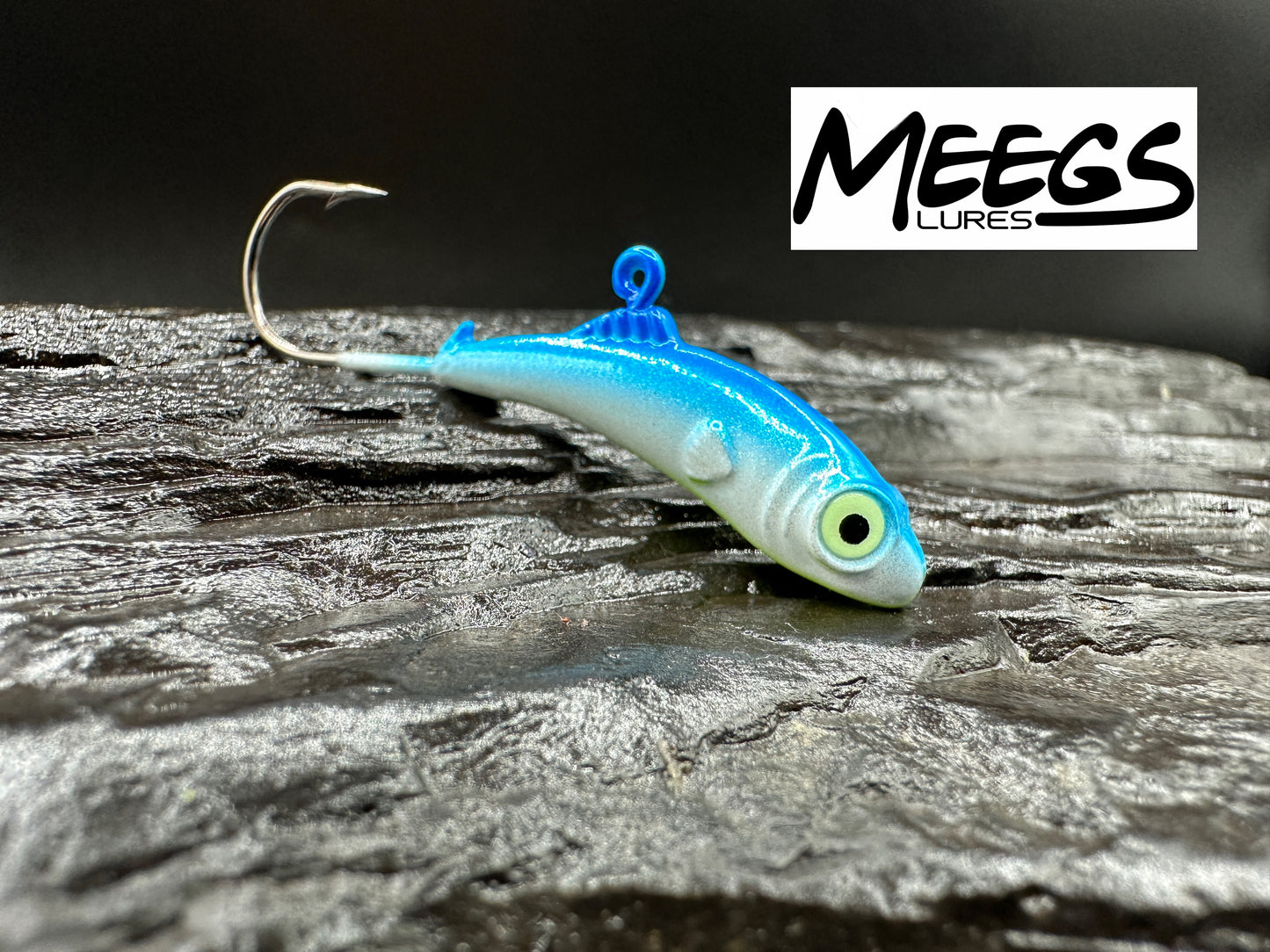 Meegs Original Jig BLUE SILVER