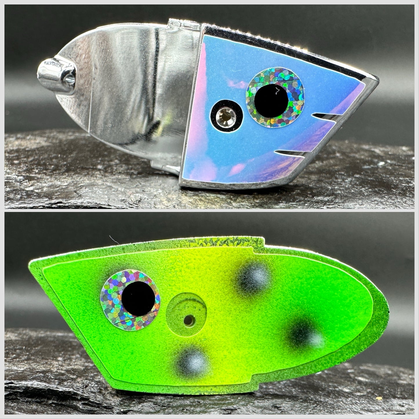 CHROME FROGGIE AND RV FRONT