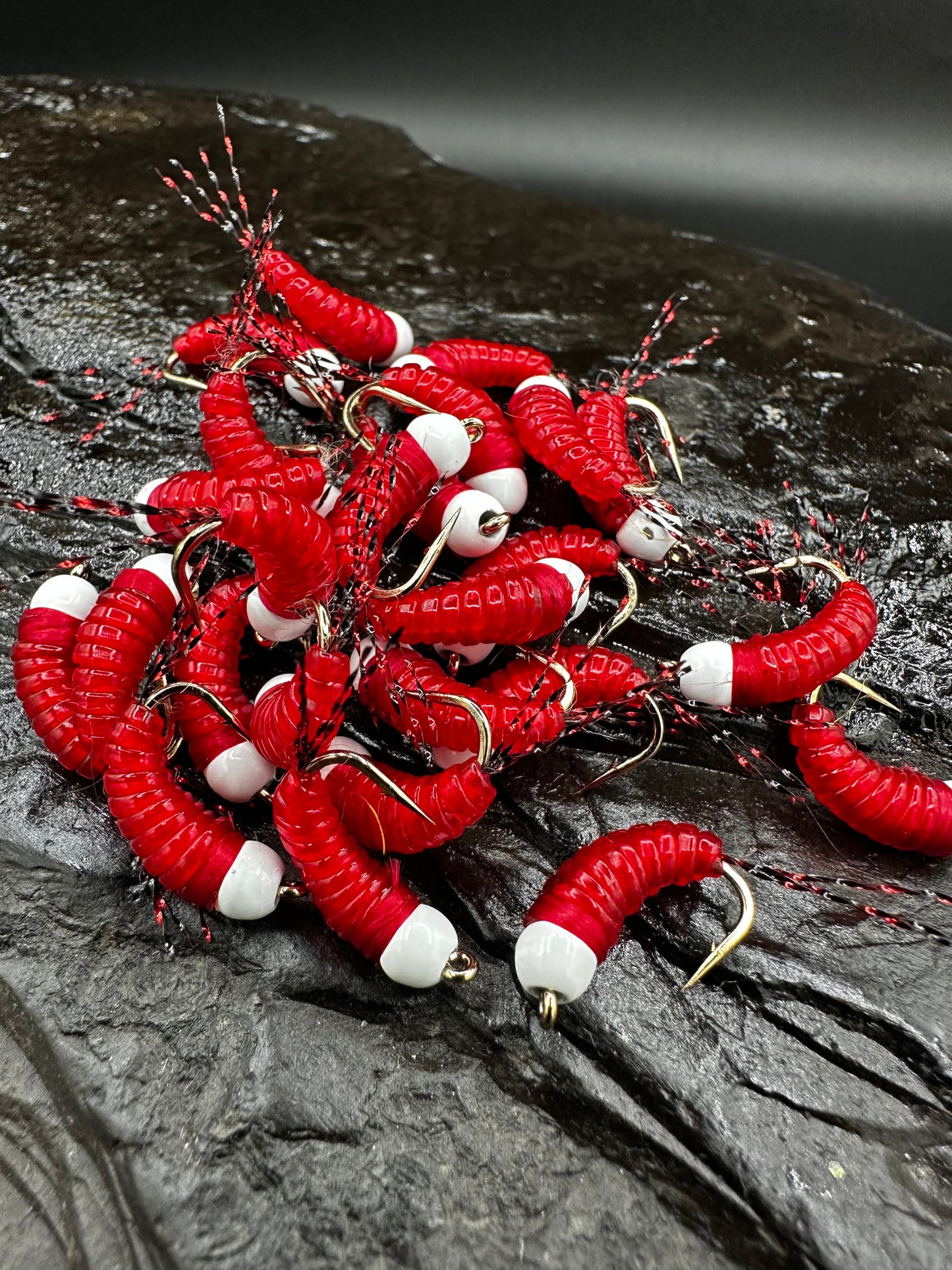 Loony Bin Bugs and grubs RED/WHITE