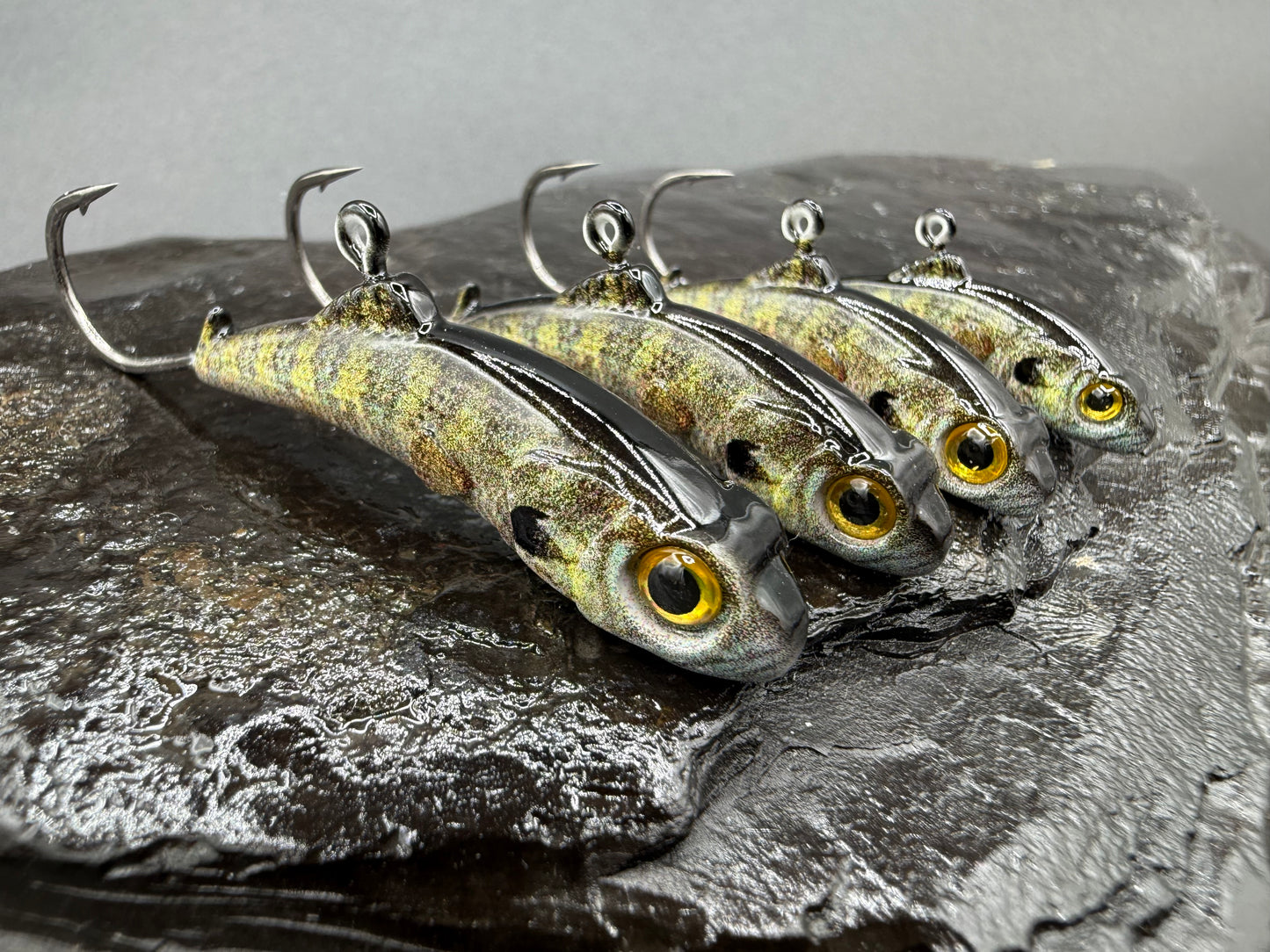 Meegs Elite Jig REAL BABY BLUEGILL  !!NEW!!