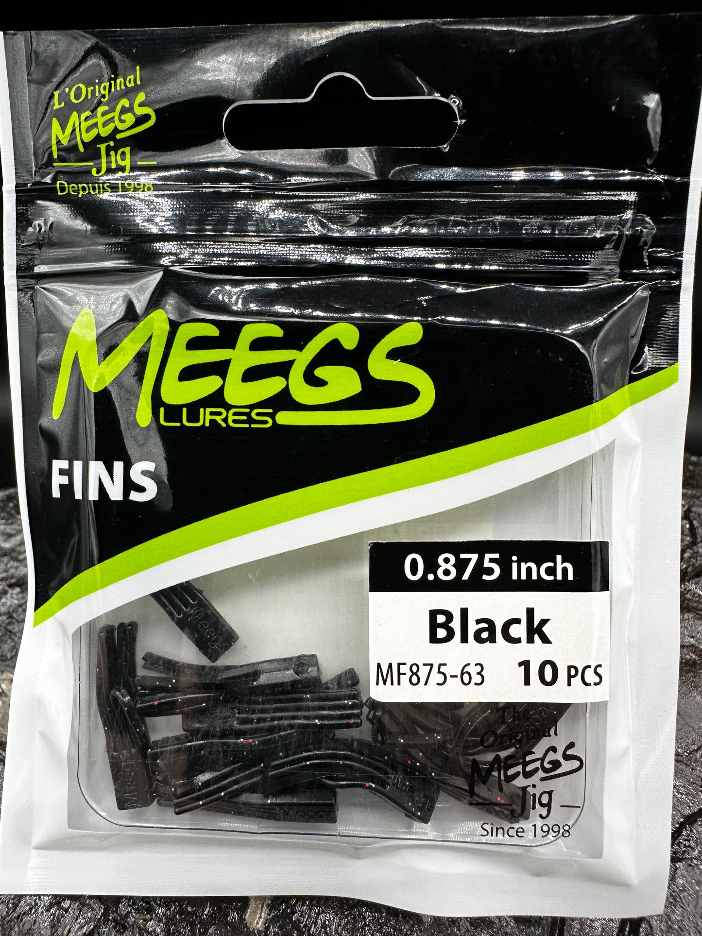 Meegs Fins BLACK