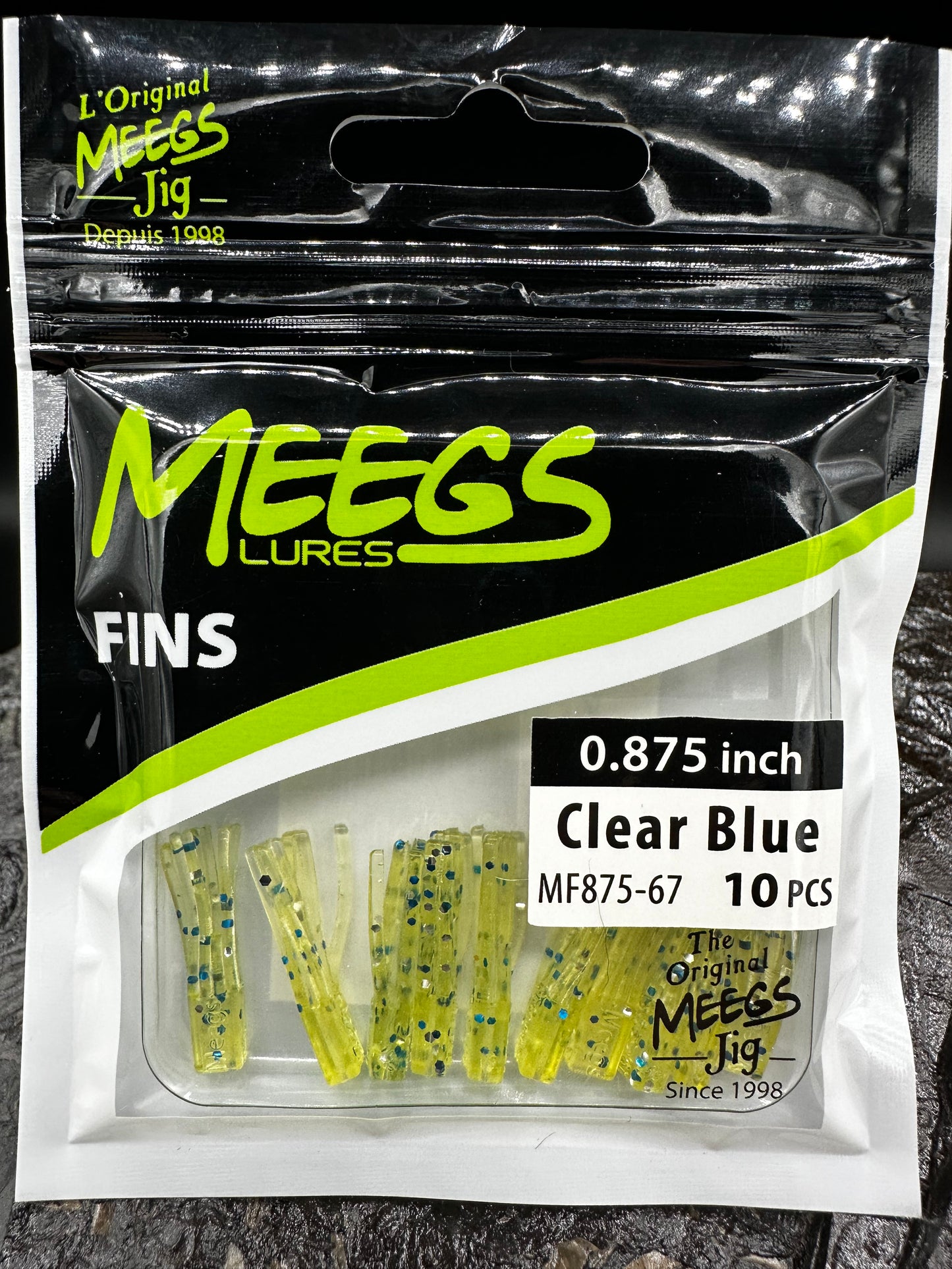 Meegs Fins CLEAR BLUE