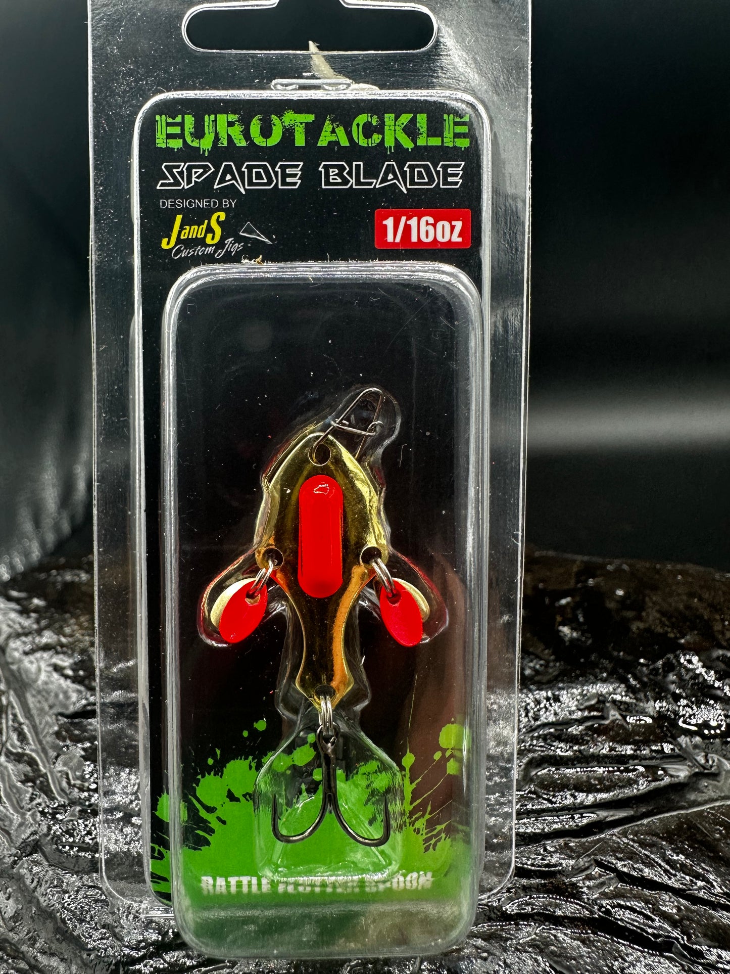Eurotackle Spade Blade GOLD RED