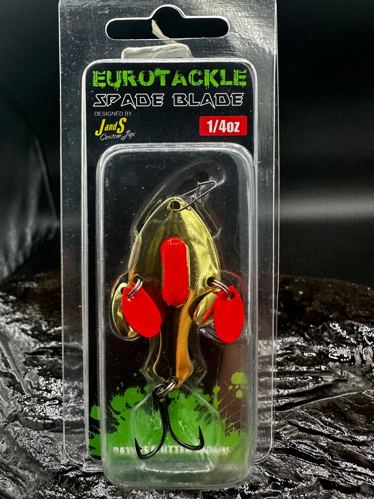 Eurotackle Spade Blade GOLD RED