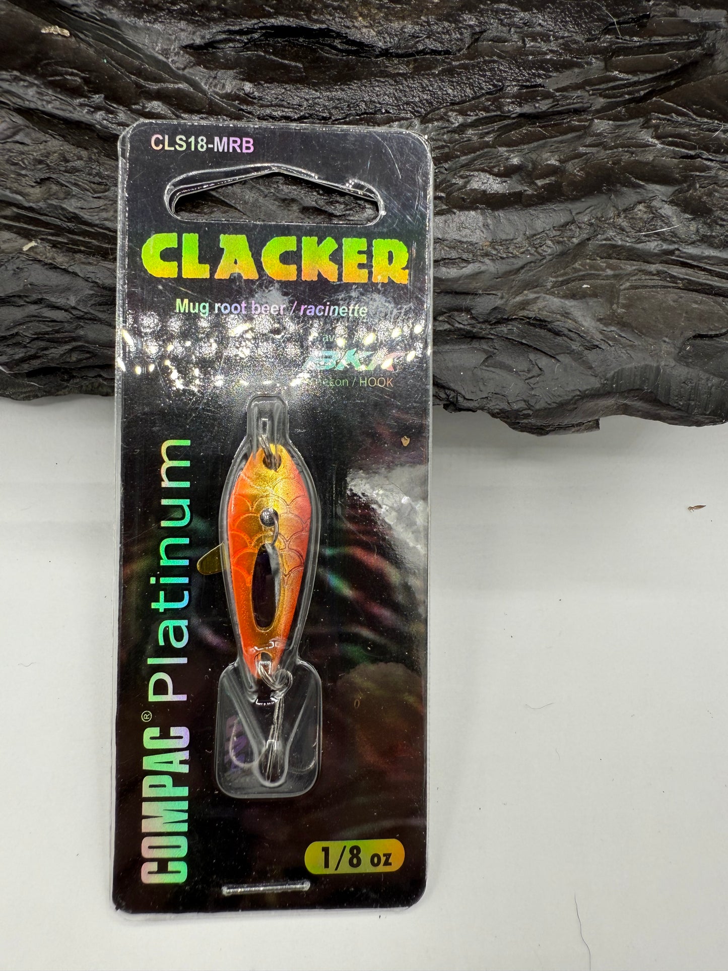 CLACKER SPOON MUG ROOT BEER