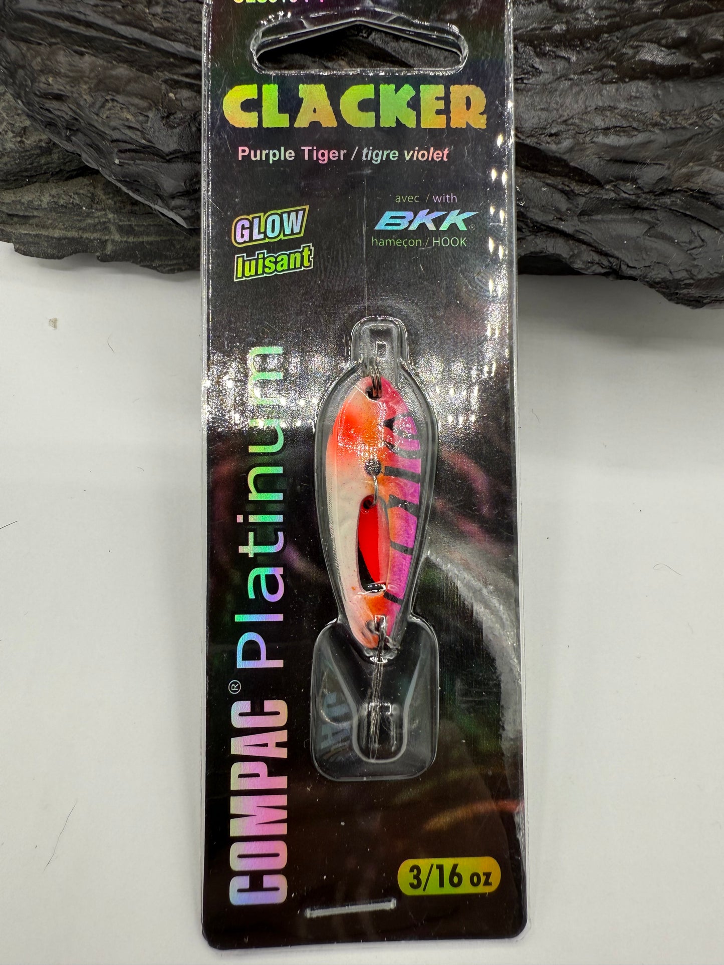 CLACKER SPOON PURPLE TIGER