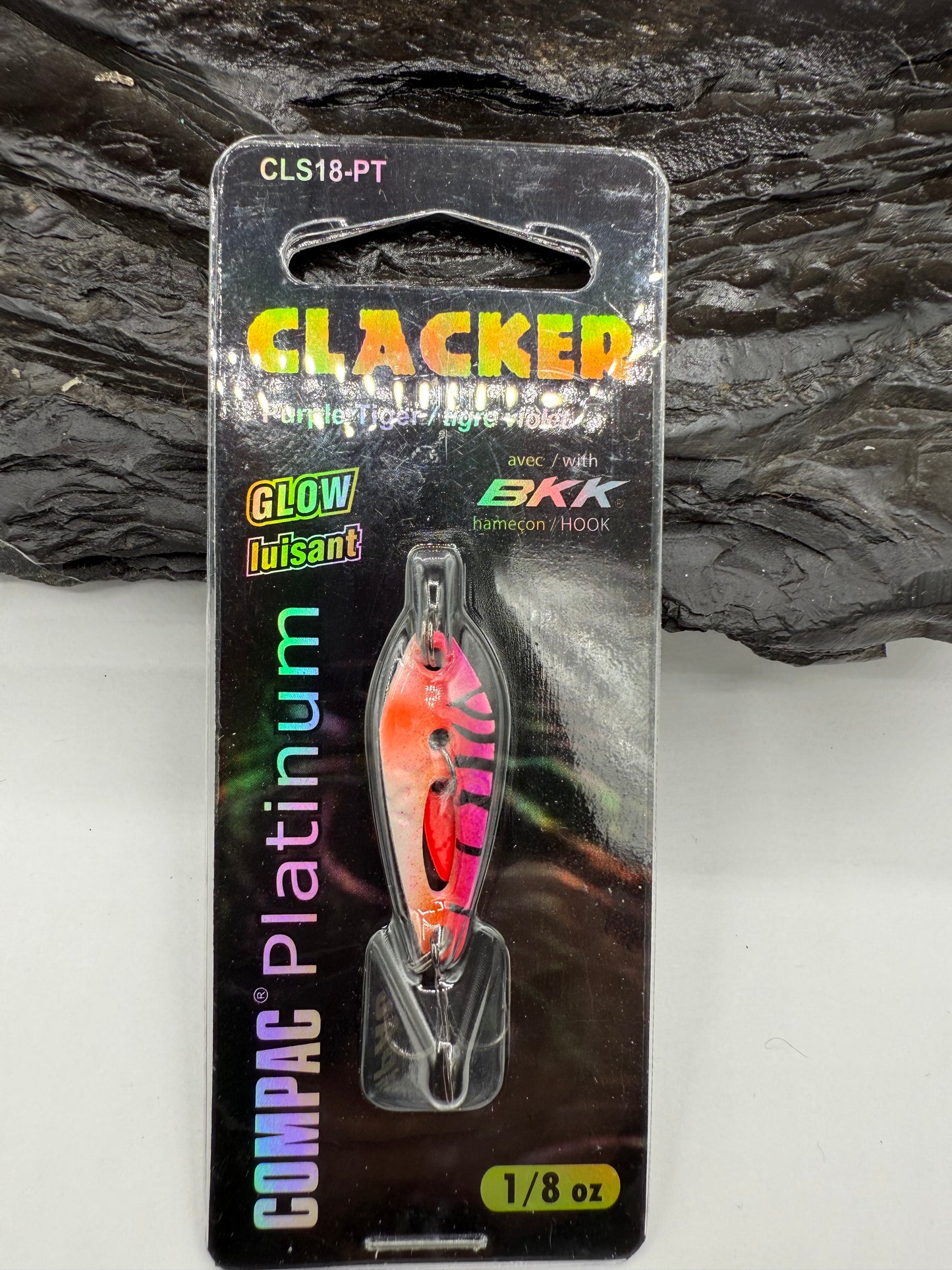 CLACKER SPOON PURPLE TIGER