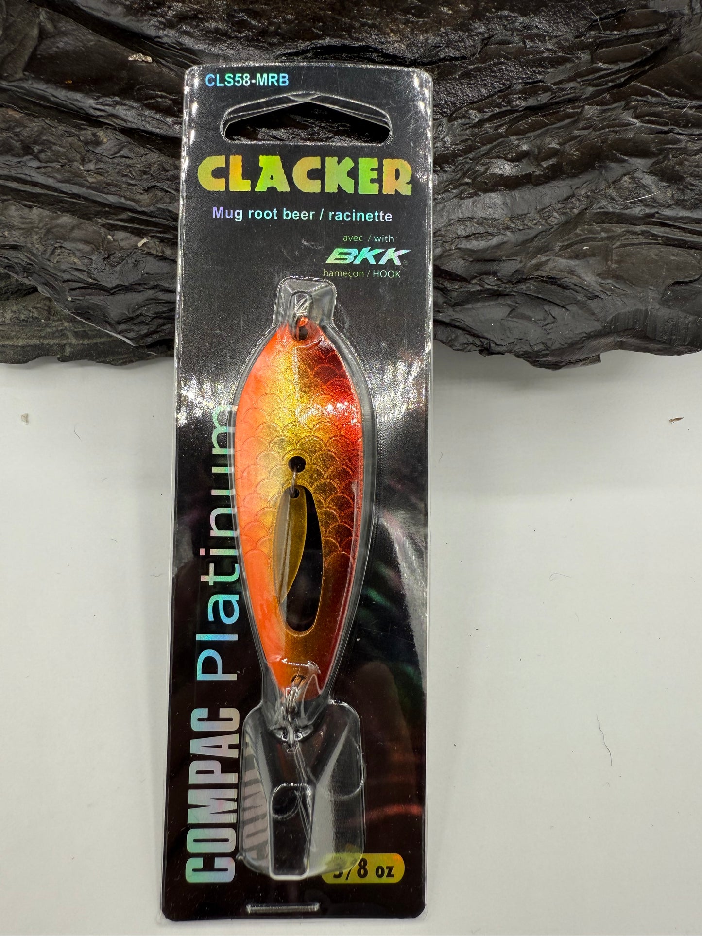 CLACKER SPOON MUG ROOT BEER