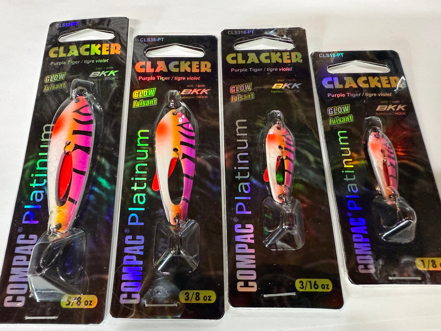 CLACKER SPOON PURPLE TIGER