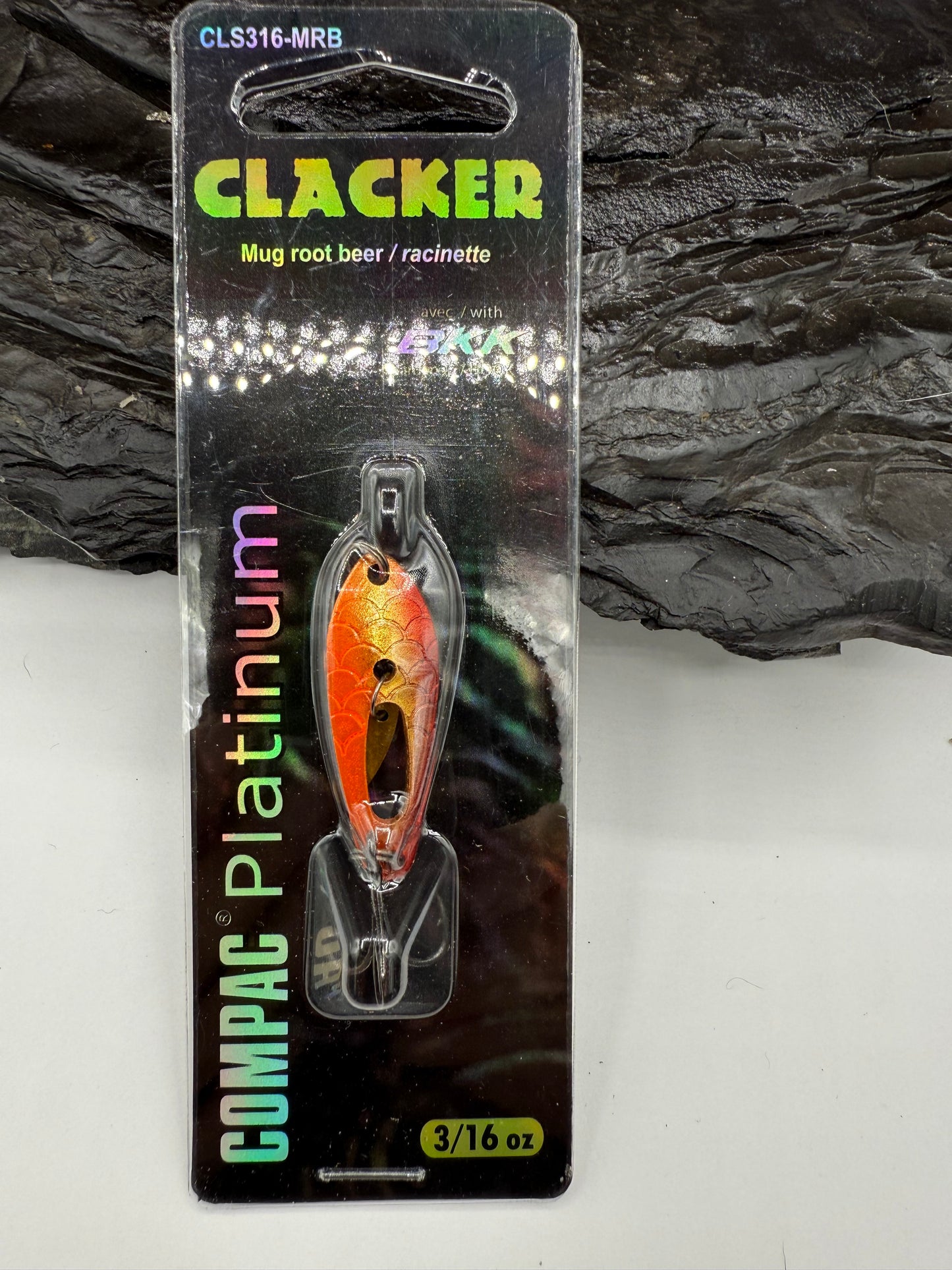 CLACKER SPOON MUG ROOT BEER