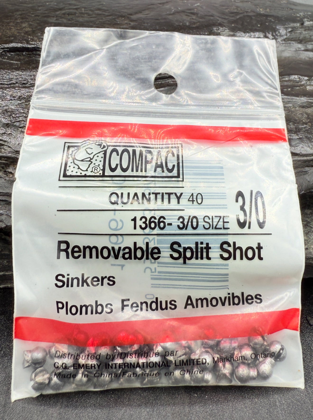 Removable Split shot