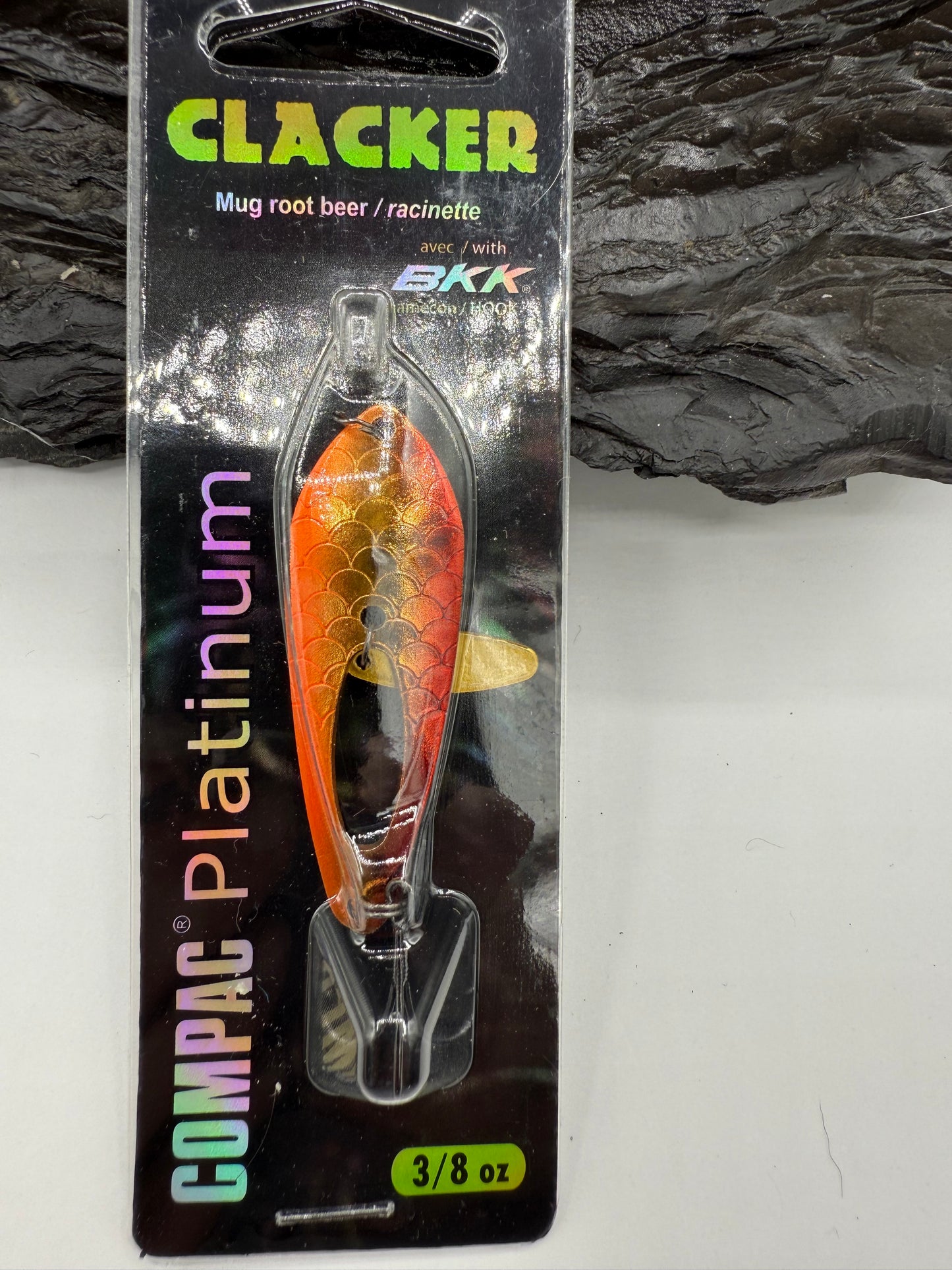 CLACKER SPOON MUG ROOT BEER