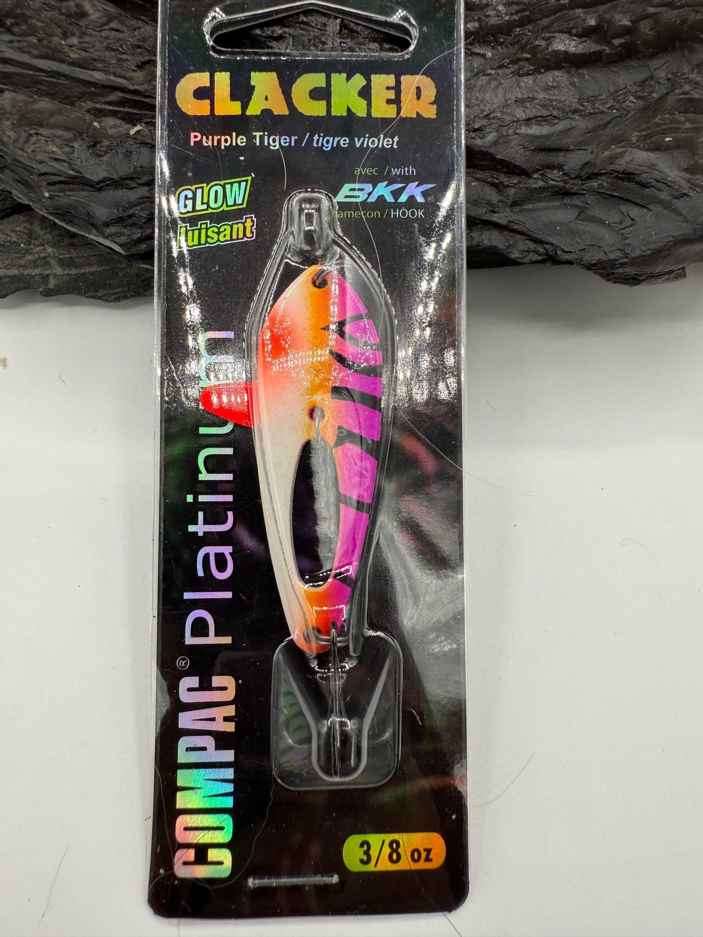 CLACKER SPOON PURPLE TIGER