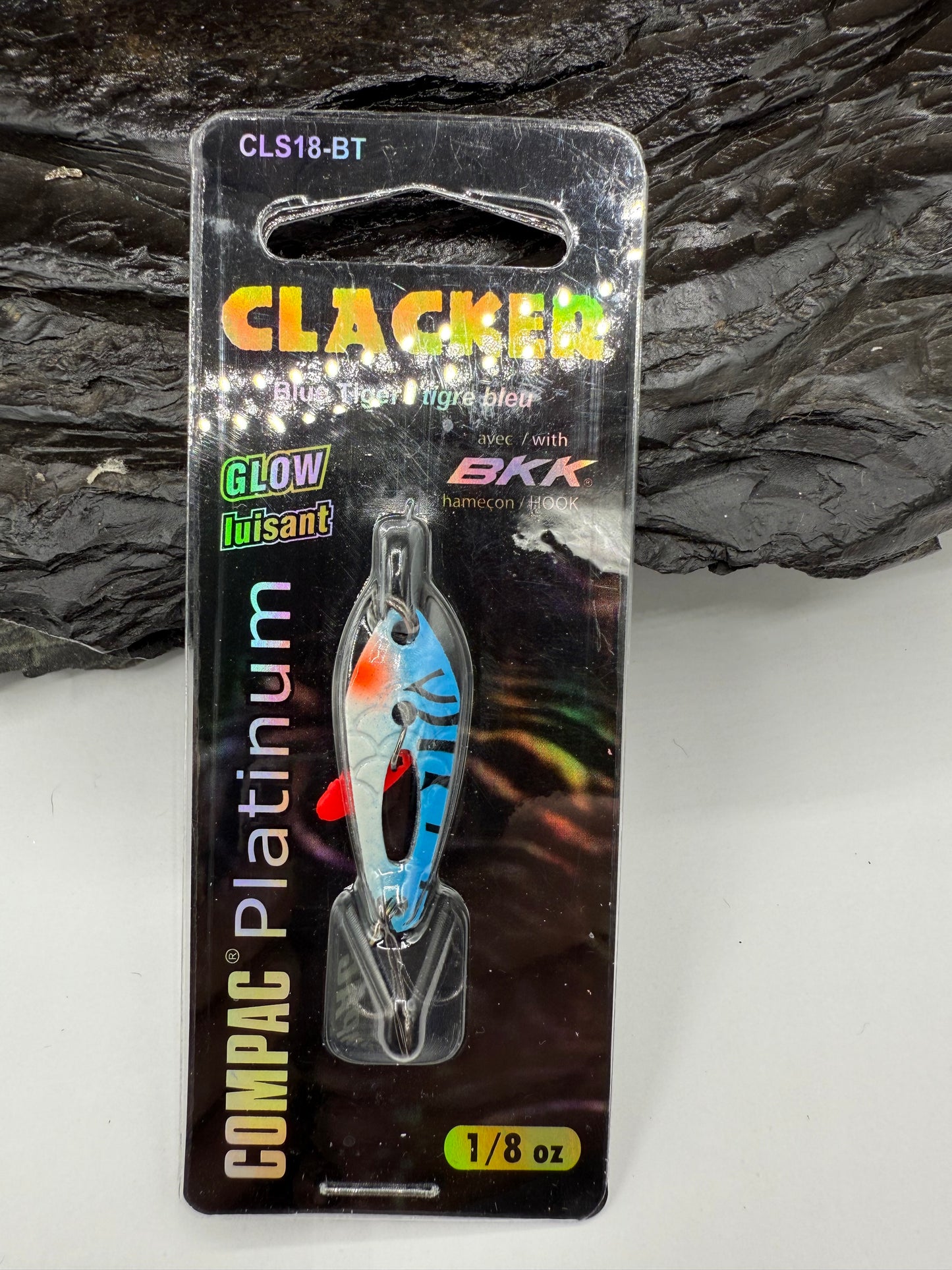 CLACKER SPOON BLUE TIGER