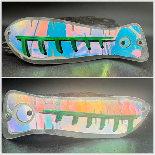 10" UV green flash