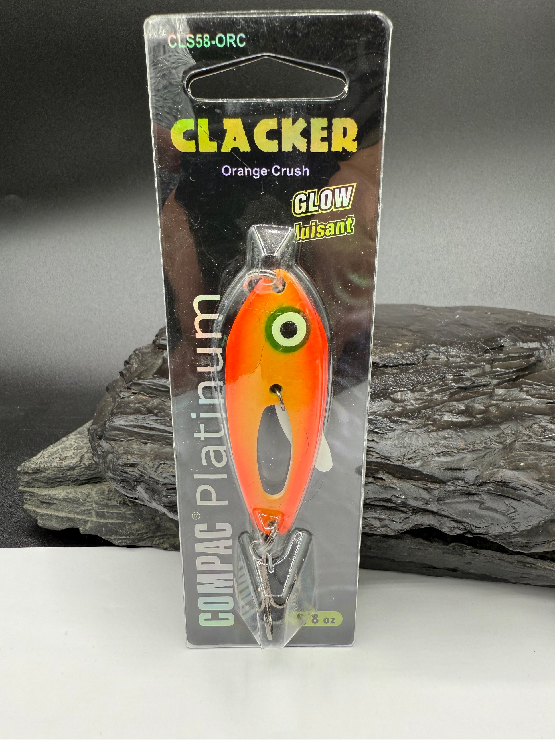CLACKER SPOON ORANGE CRUSH – Meegs Lures