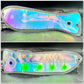 10" UV HOLO SCALE, RV. GREEN/DOT, RV back