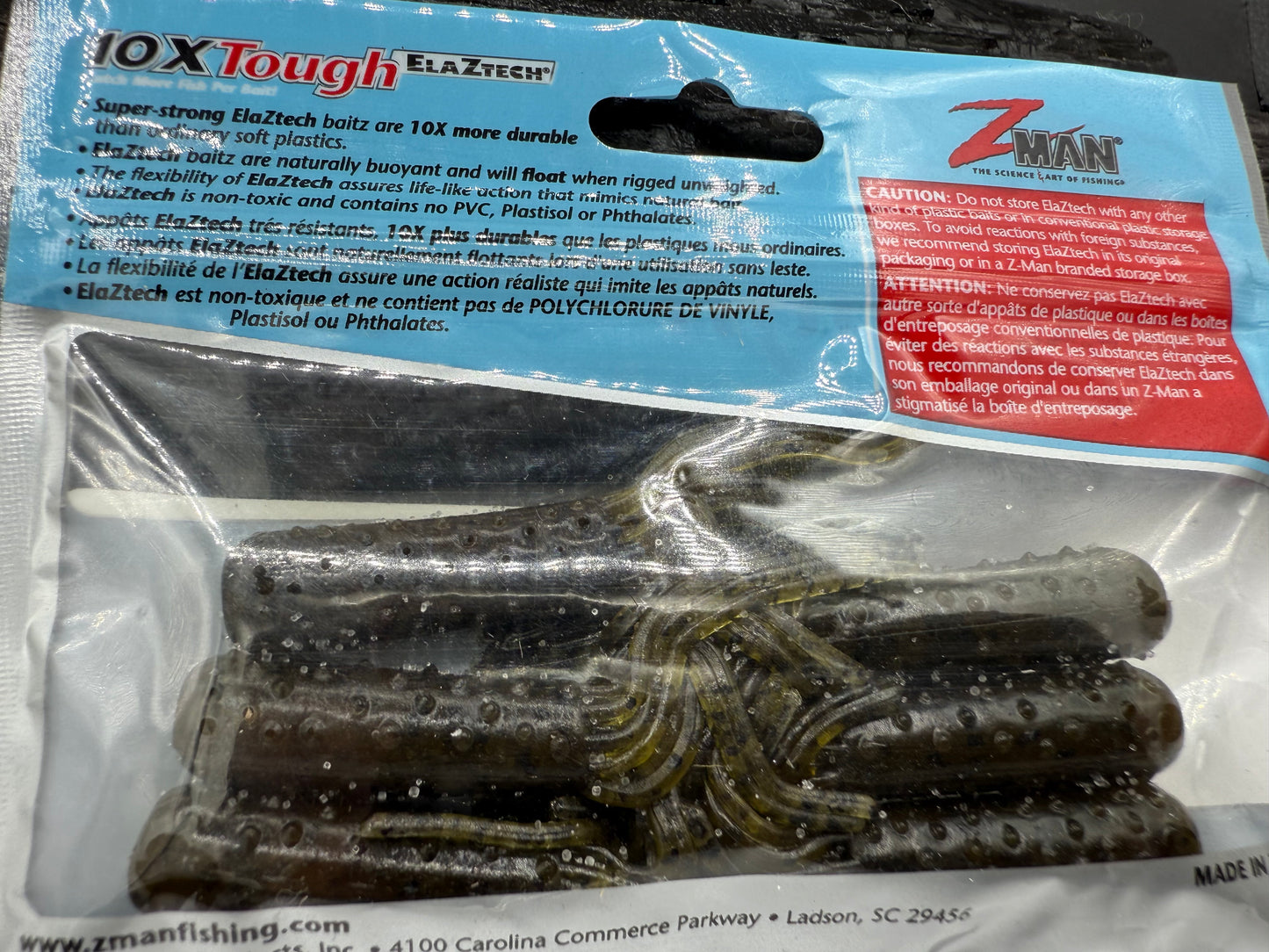 Z MAN TUBES GREEN PUMPKIN