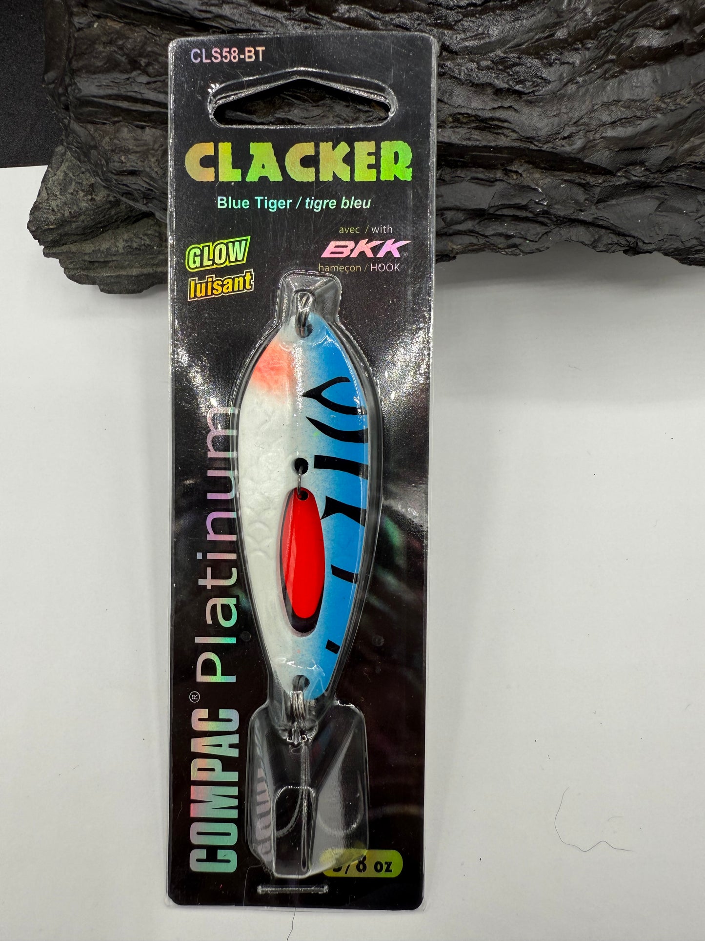 CLACKER SPOON BLUE TIGER
