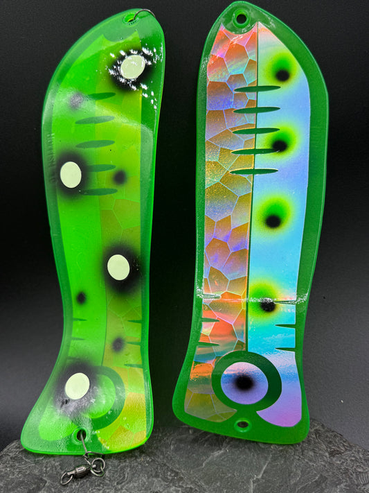 2 face green killer holo/rv
