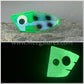 Green 4 black dot 2pk