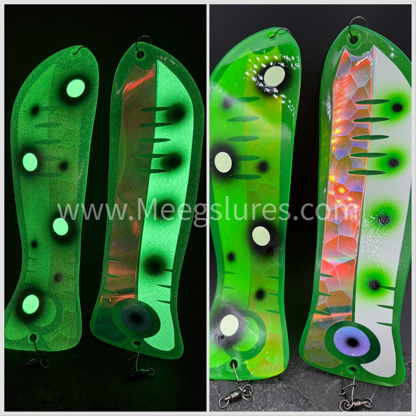 2 face green killer holo/glow