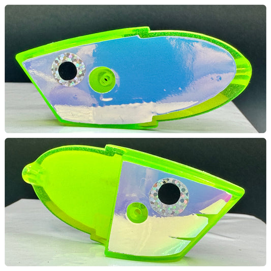 light GREEN with RV and RV front