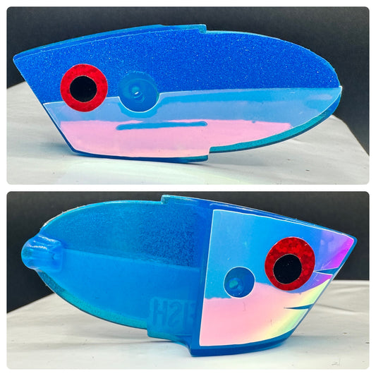 Blue with RV/Glitter blue and RV front