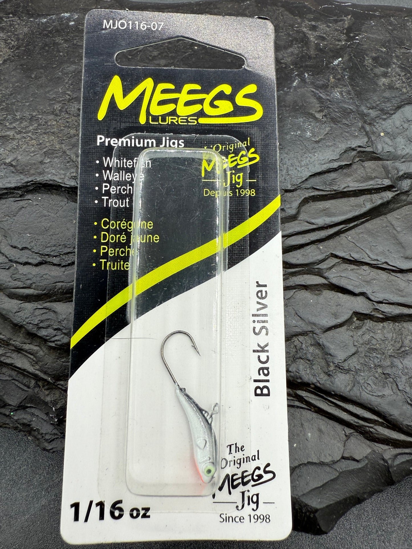 Meegs Original Jig BLACK SILVER