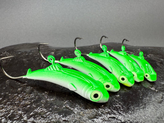 Meegs Original Jig GREEN SILVER !!!NEW!!!