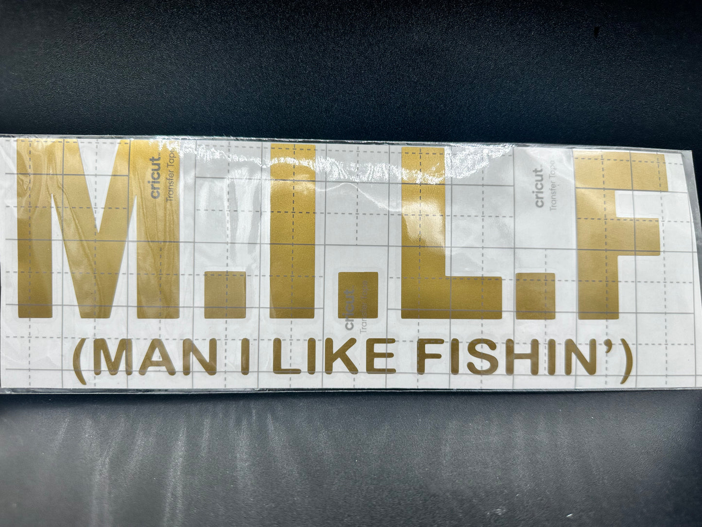 MAN I LOVE FISHING Vinyl Decals