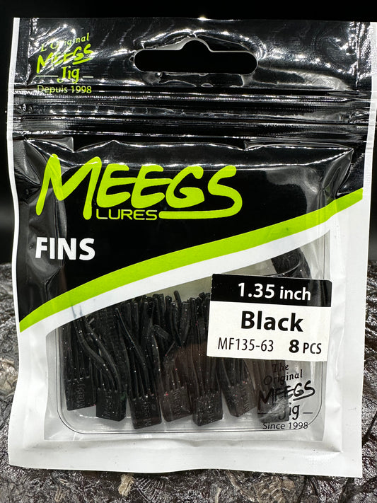 Meegs Fins BLACK