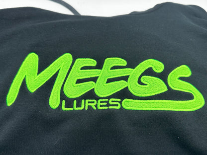 Meegs Original Hoodie BLACK GREEN