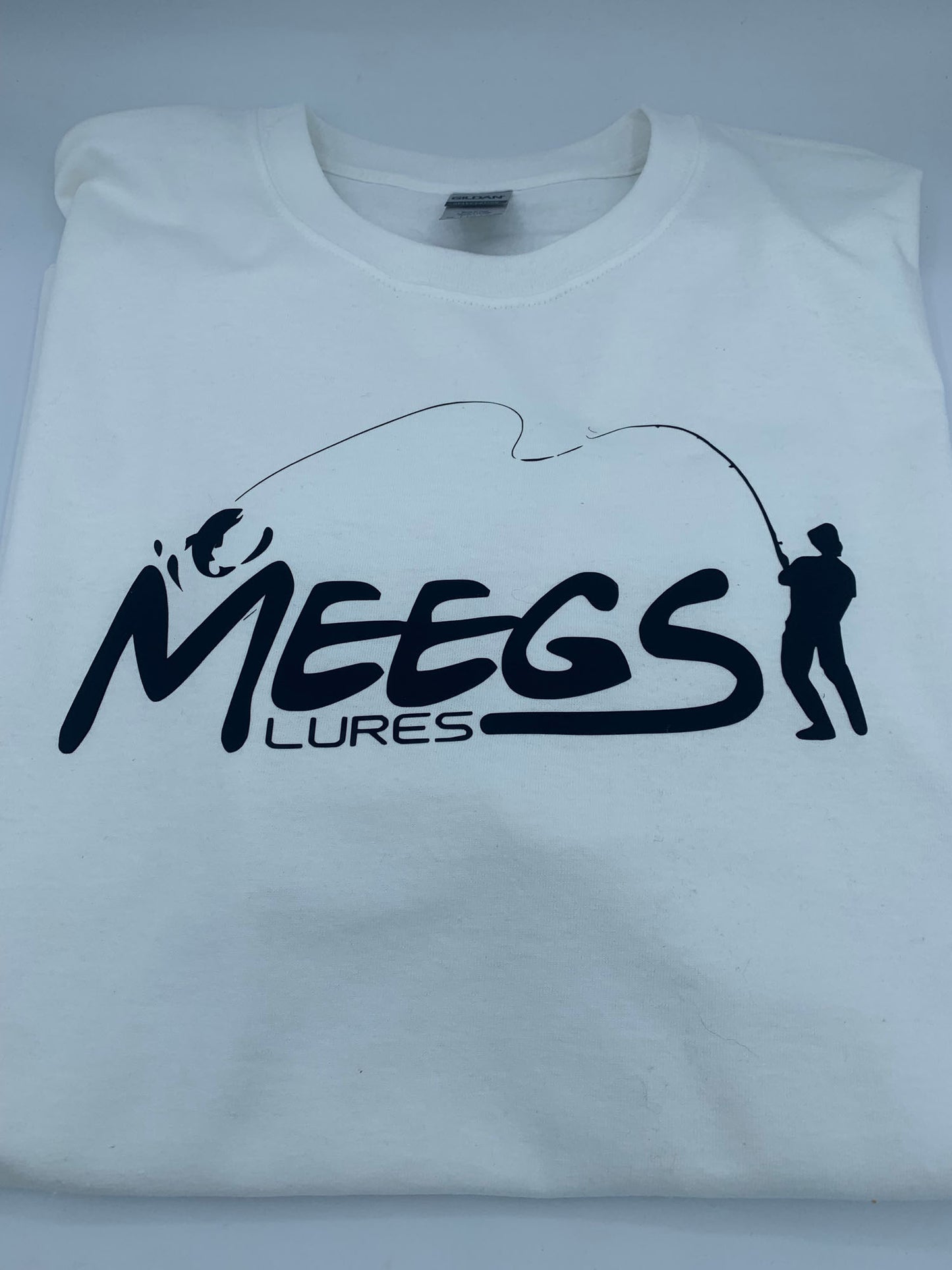 Meegs Original Long Sleeve Shirt White Black